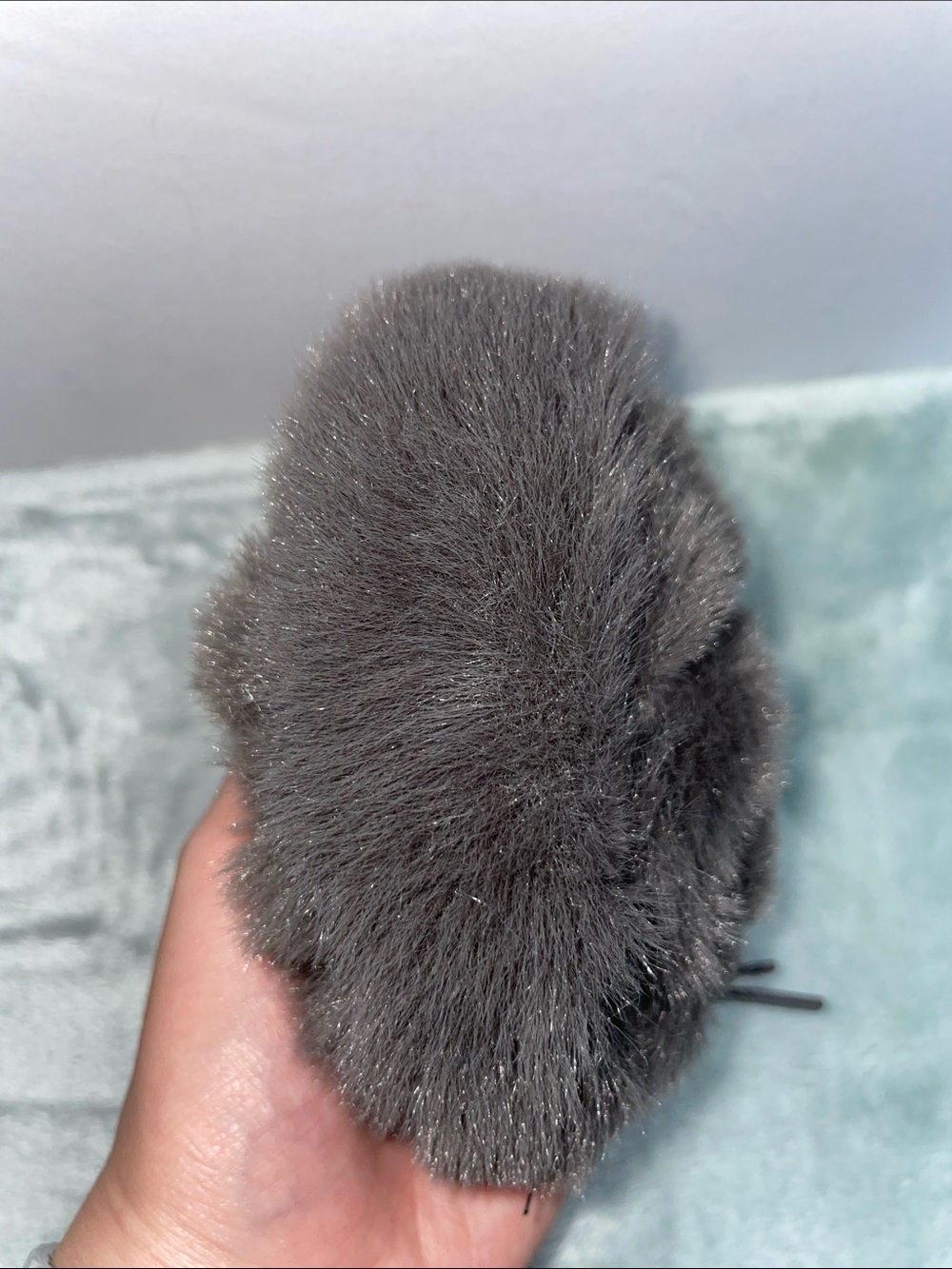 Kurt Geiger Quilted Faux Fur Crossbody/Shoulder Bag - Picture 10 of 15